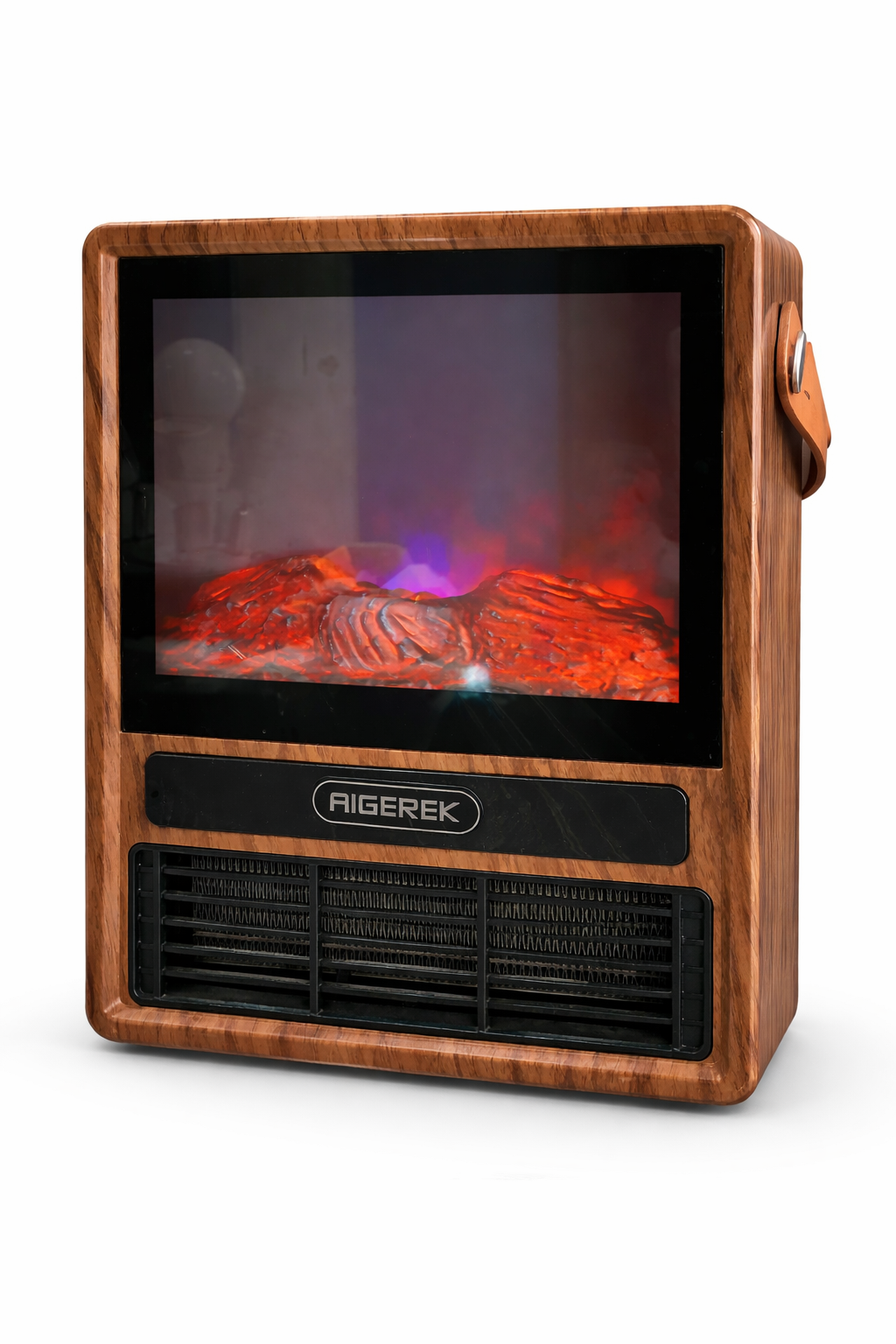 Aigerek Electric Fireplace – Stylish Flame & Efficient Heating