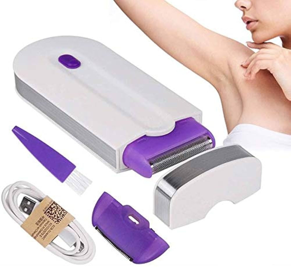 Crystal Hair Remover, Painless Epilator Shaver for Women