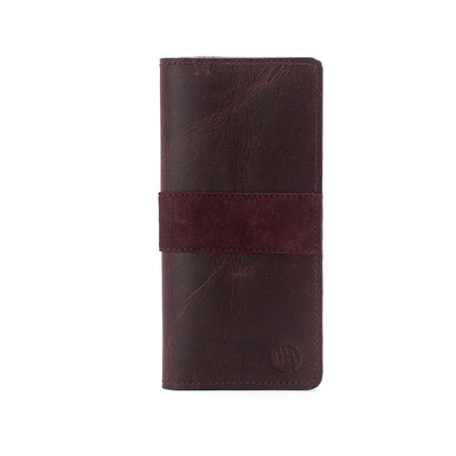 Heritage Buffalo Leather Wallet with Goat Suede Lining-1