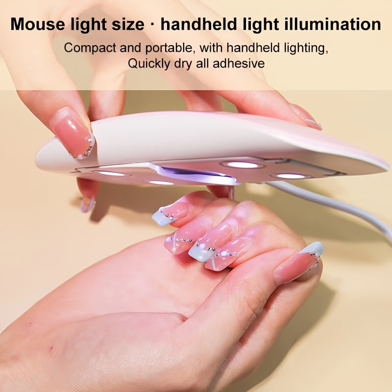 Led Lamp For Nails 6W Nail Lamp Light With Timer Mini Premium Quality Smooth Finish