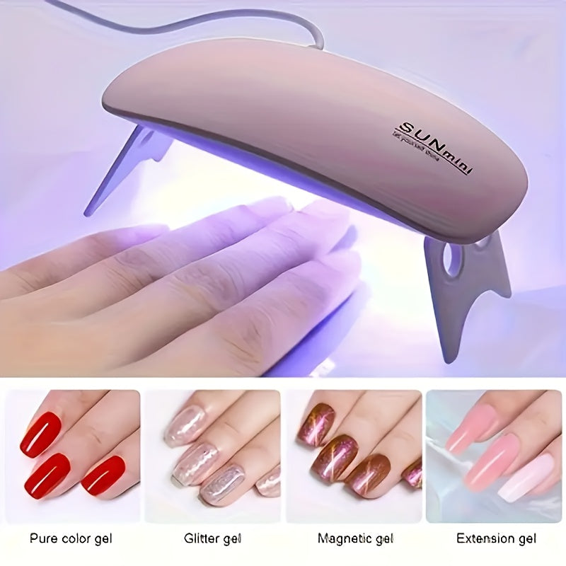 Led Lamp For Nails 6W Nail Lamp Light With Timer Mini Premium Quality Smooth Finish