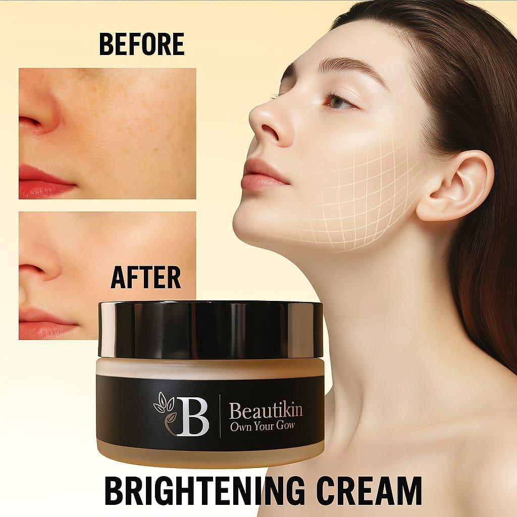 Revitalizing 2 in 1 Skincare Bundle - Face Serum & Whitening Cream
