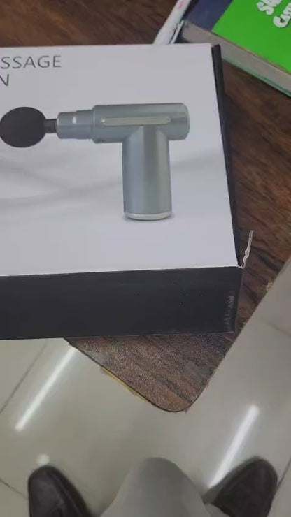 4-in-1 Massage Gun | Deep Tissue Percussion Massager with 4 Attachments | Handheld Electric Body Therapy for Pain Relief,